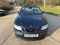 Used Saab 9-3 Cabriolet Aero 2007 Blue Cabriolet