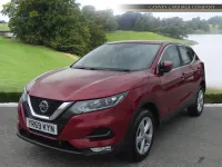 Used Nissan Qashqai Acenta Premium 115 HP (84 kW) 2019 Red SUV