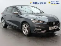 Used Seat Leon FR 130 HP (95 kW) 2021 Grey Hatchback