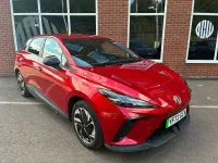 Used MG MG4 EV SE 319 kW (435 HP) 2022 Red Hatchback