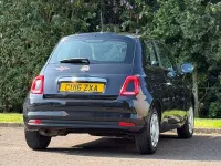 Used Fiat 500 Pop 69 HP (50 kW) 2016 Black Hatchback