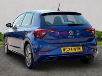 Used VW Polo Life 95 HP (69 kW) 2024 Blue Hatchback