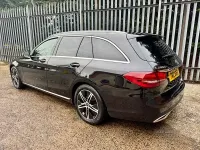 Used Mercedes C200 2019 Black Estate