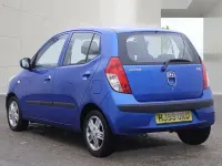 Used Hyundai i10 Comfort 77 HP (56 kW) 2009 Blue Hatchback