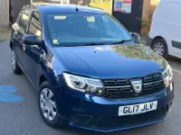 Used Dacia Sandero Ambiance 2017 Blue Hatchback