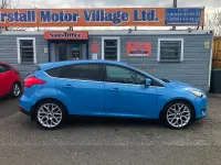Used Ford Focus Titanium X 120 HP (88 kW) 2017 Blue Hatchback