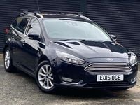 Used Ford Focus Titanium 125 HP (91 kW) 2015 Black Estate