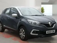 Used Renault Captur Play 90 HP (66 kW) 2019 Blue/silver SUV