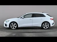 Used Audi A3 S-Line 150 HP (110 kW) 2023 White Sedan