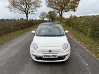 Used Fiat 500 Lounge 69 HP (50 kW) 2014 White Hatchback