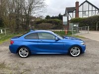 Used BMW 218 M Sport 2014 Blue Coupe