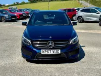 Used Mercedes B200 AMG Line Premium Plus 2017 Blue Hatchback