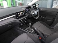 Used Skoda Fabia Design Edition 113 HP (83 kW) 2025 Race blue metallic black magic pearl effect Hatchback