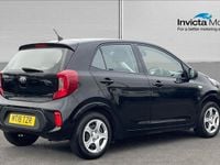 Used Kia Picanto 65 HP (47 kW) 2018 Black Hatchback