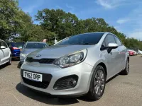 Used Kia Rio 84 HP (61 kW) 2012 Silver Hatchback