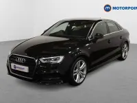 Usado Audi A3 S-Line 150 CV (110 kW) 2018 Negro Berlina