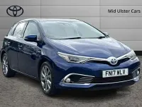 Used Toyota Auris Hybrid 2017 Blue Hatchback