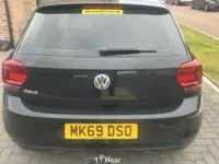 Used VW Polo SE 65 HP (47 kW) 2019 Black Hatchback