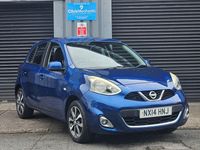 Used Nissan Micra Tekna 80 HP (58 kW) 2014 Blue Hatchback