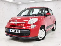 Used Fiat 500L Easy 85 HP (62 kW) 2013 Red MPV