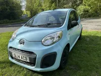 Usado Citroën C1 68 HP (50 kW) 2014 Azul Citadino