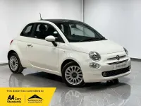 Used Fiat 500 Lounge 70 HP (51 kW) 2021 White Hatchback