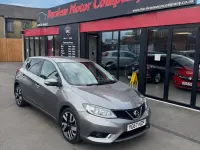 Used Nissan Pulsar Tekna 110 HP (80 kW) 2017 Grey Hatchback