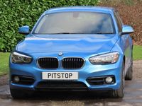 Used BMW 120 Sport Line 184 HP (135 kW) 2018 Blue Hatchback