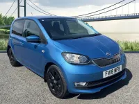 Used Skoda Citigo Colour Edition 60 HP (44 kW) 2018 Blue Hatchback