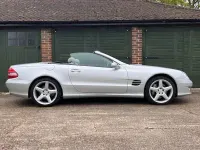Used Mercedes SL500 2008 Silver Cabriolet
