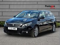 Used Peugeot 308 SW Allure 128 HP (94 kW) 2021 Black Estate