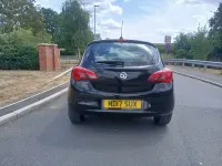 Used Vauxhall Corsa 75 HP (55 kW) 2017 Black Hatchback