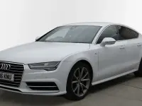 Used Audi A7 S-Line 2016 White Hatchback