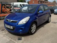 Used Hyundai i20 Comfort 78 HP (57 kW) 2010 Blue Hatchback