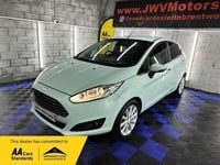 Used Ford Fiesta Titanium 2017 Green Hatchback