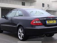 Used Mercedes CLK200 Avantgarde 2007 Black Coupe