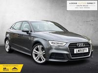 Used Audi A3 S-Line 116 HP (85 kW) 2019 Grey Sedan