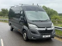Used Citroën Relay 130 HP (95 kW) 2017 Black Van