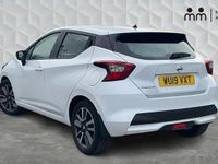 Used Nissan Micra Acenta 69 HP (50 kW) 2019 White Hatchback