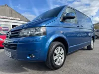 Used VW Transporter Highline 140 HP (102 kW) 2013 Blue Van