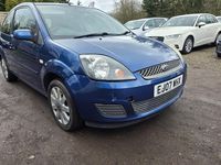 Used Ford Fiesta 2007 Blue Hatchback