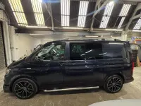 Used VW T6 Highline 140 HP (102 kW) 2016 Blue Van