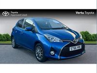 Used Toyota Yaris 99 HP (72 kW) 2017 Blue Hatchback