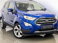Used Ford Ecosport Titanium 125 HP (91 kW) 2019 Blue SUV