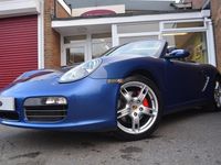 Used Porsche Boxster 280 HP (205 kW) 2005 Blue Cabriolet