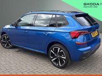 Used Skoda Kamiq Monte Carlo 110 HP (80 kW) 2025 Race blue metallic SUV