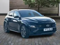 Gebraucht Hyundai Kona N Line 120 PS (88 kW) 2023 Schwarz SUV