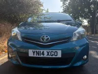 Used Toyota Yaris Plus 99 HP (72 kW) 2014 Turquoise Hatchback