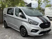 Used Ford Transit Custom Sport 185 HP (136 kW) 2020 Silver Van