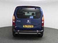 Used Peugeot Rifter Allure 100 HP (73 kW) 2024 Blue MPV